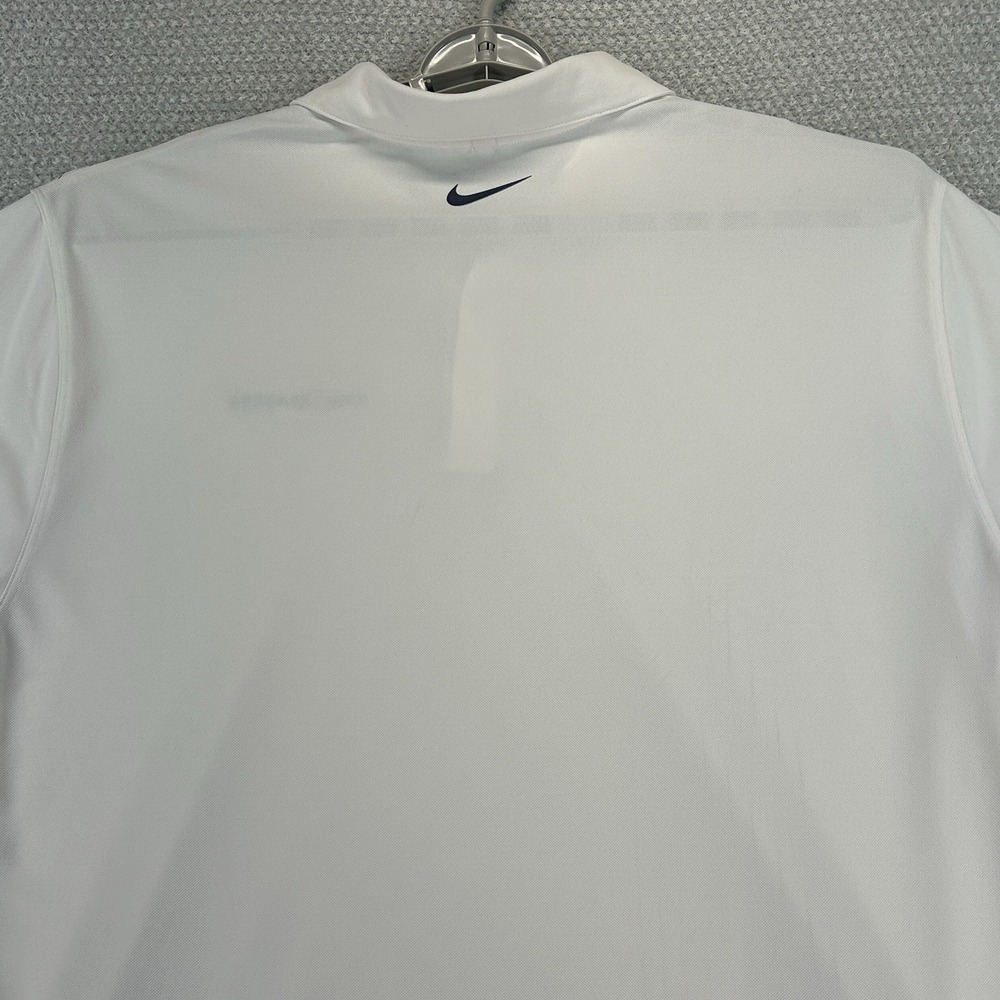 Nike Polo Shirt Mens XL White Striped TPC Sawgrass Players Championship Golf - Picture 7 of 16
